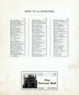 Index to Illustrations, Traill County 1927